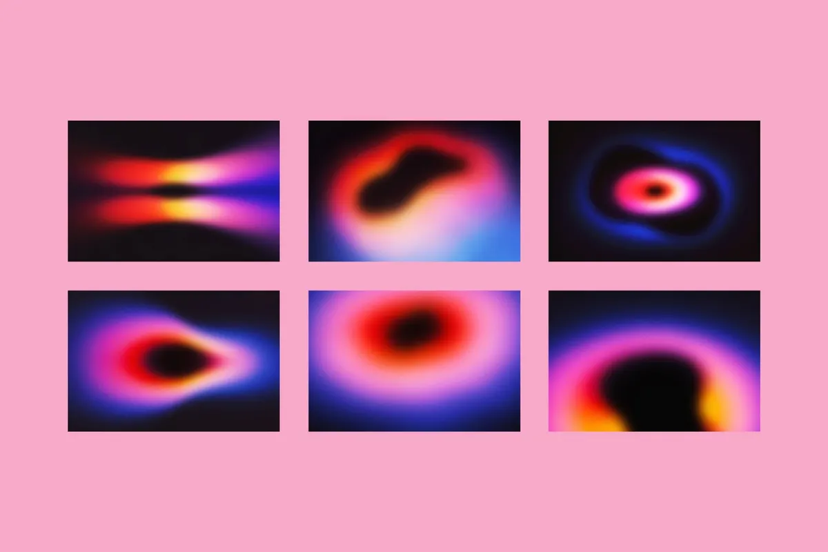 Modern Mesh Gradient Textures