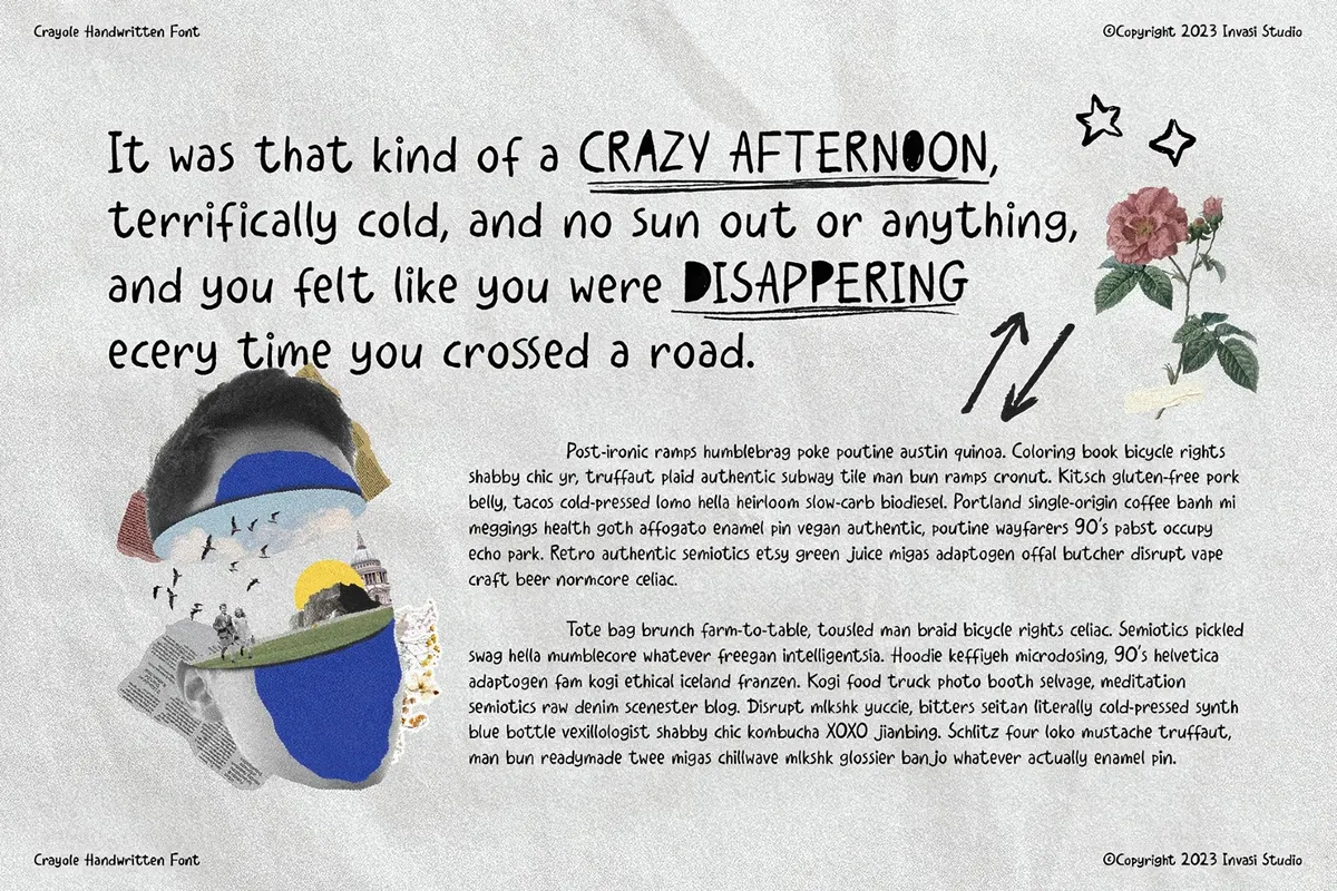 Crayole – Scribbles Handwritten Font