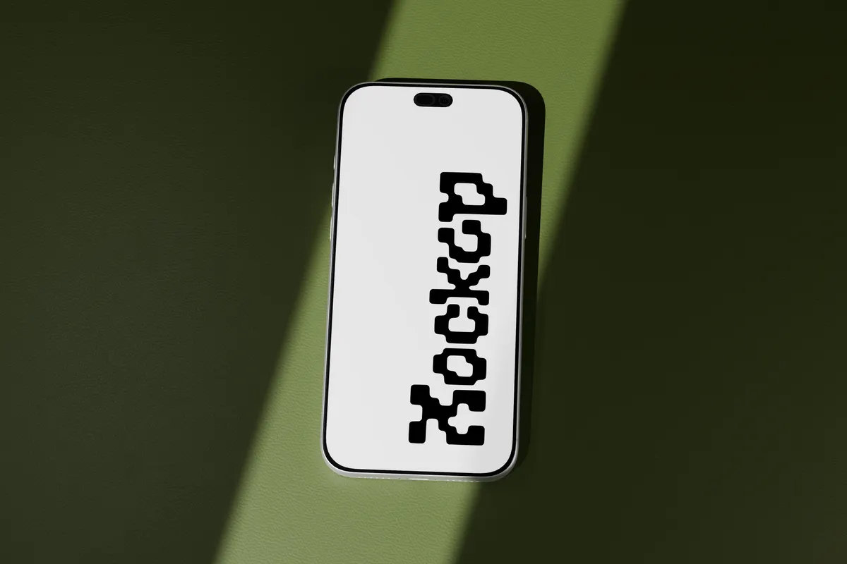 iPhone 18 Pro Max Light Beam Mockup