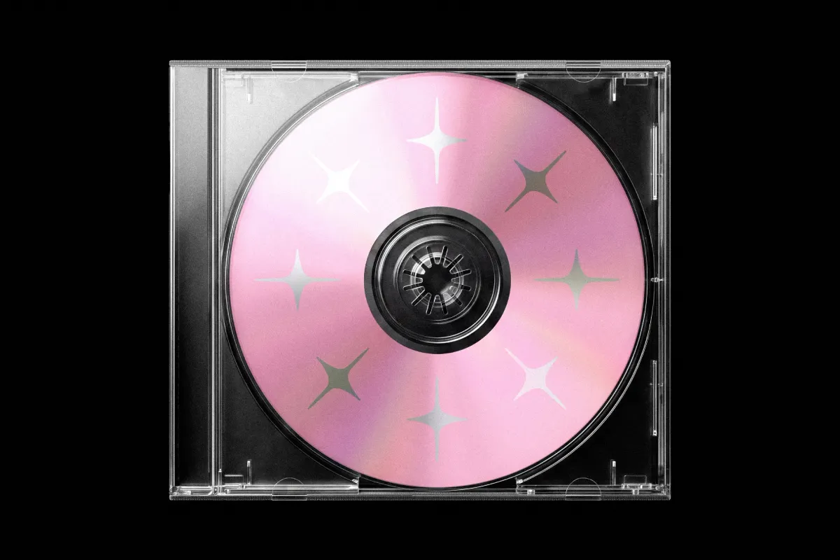 CD Jewel Case Mockup