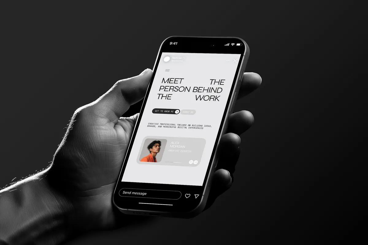 Personal Branding Instagram Adobe Template - Portuu