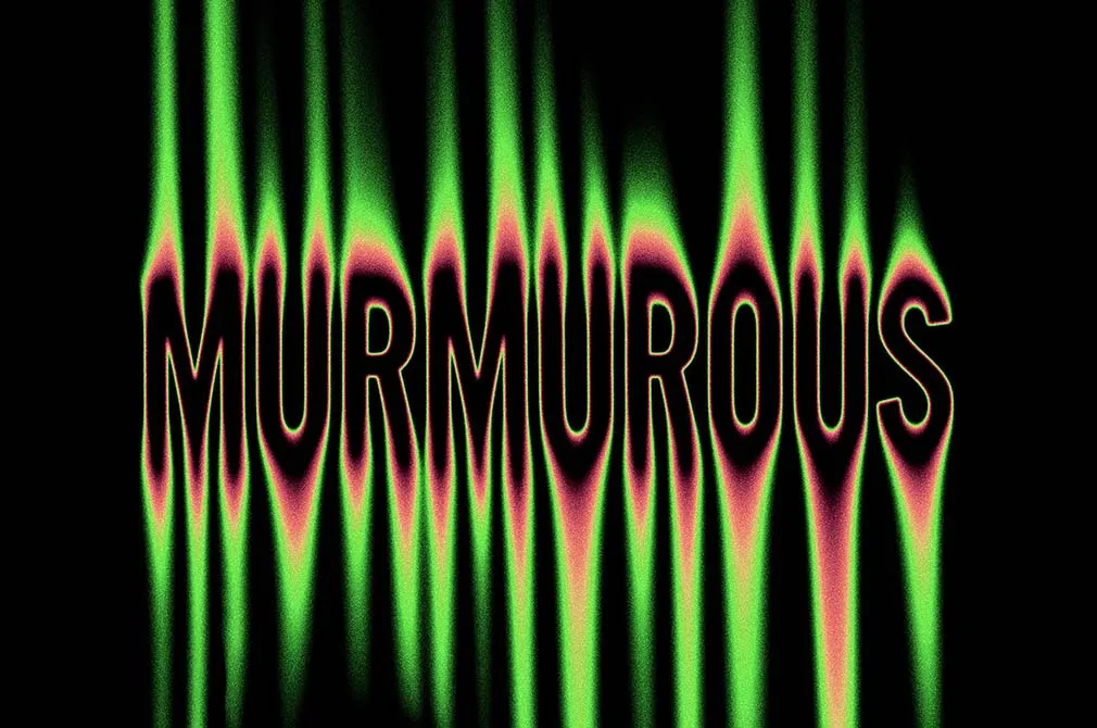 Acid Melting Text Effect