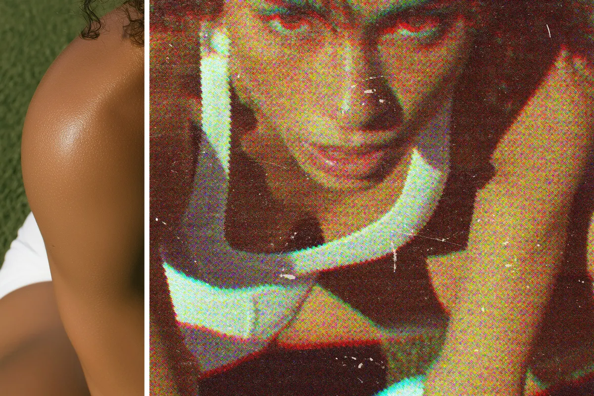 Retro Chromatic Noise Photo Effect