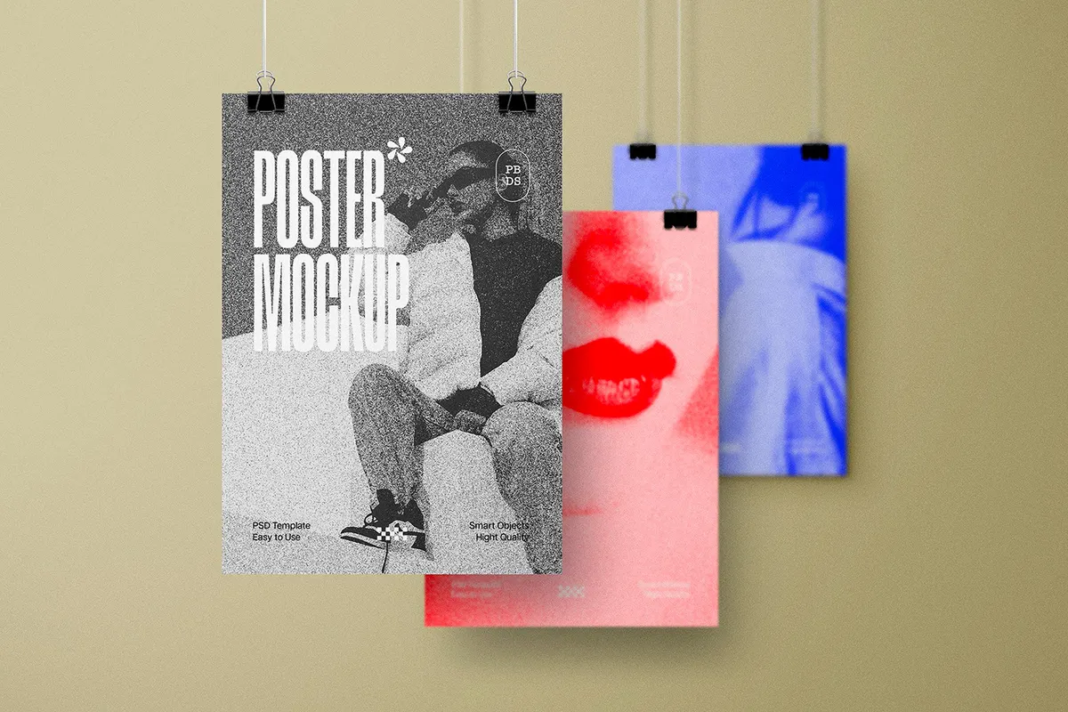 Original Poster Mockups Bundle