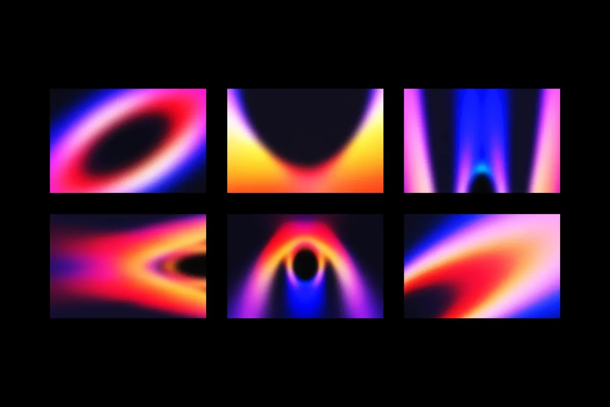 Aurora Gradient Textures