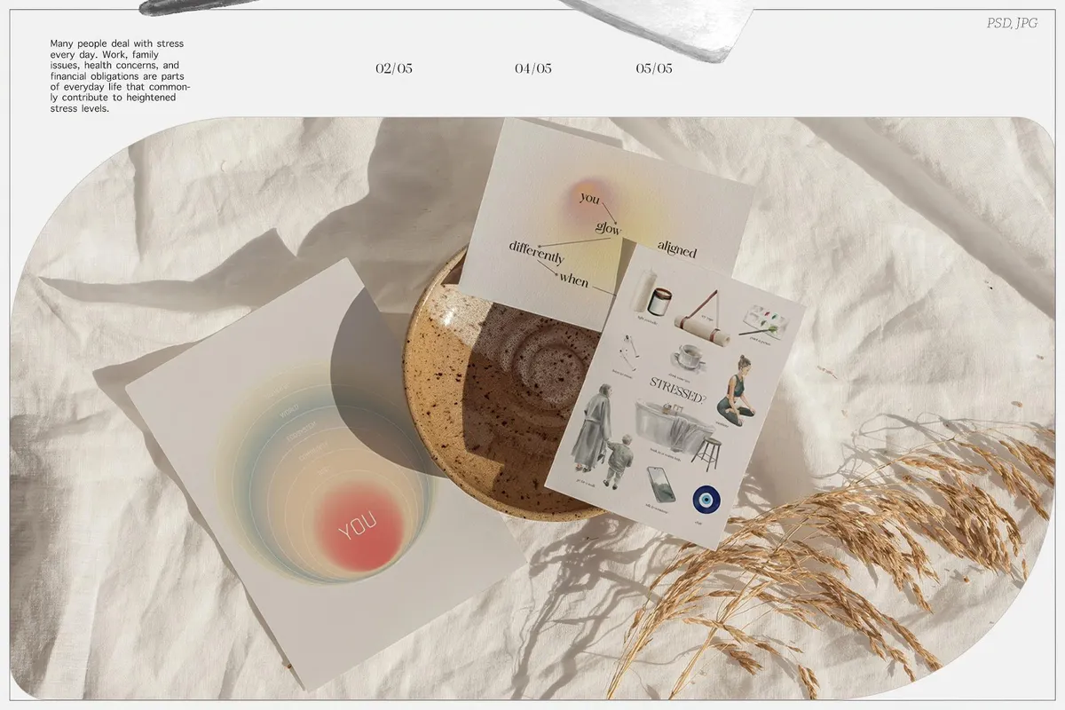 Self-Care Aesthetic — Mixed Media Collection