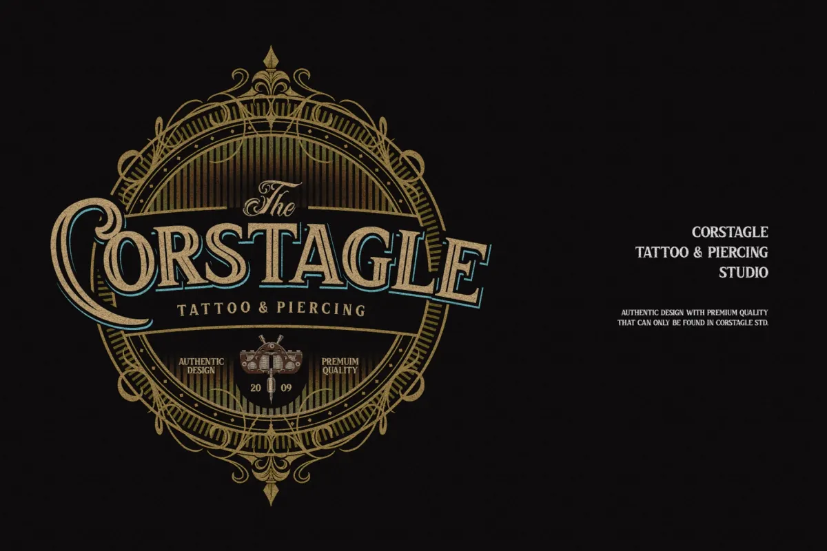 Bvas Estadas - Vintage Victorian Serif Font