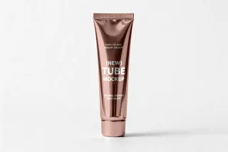 Skincare Tube Mockup