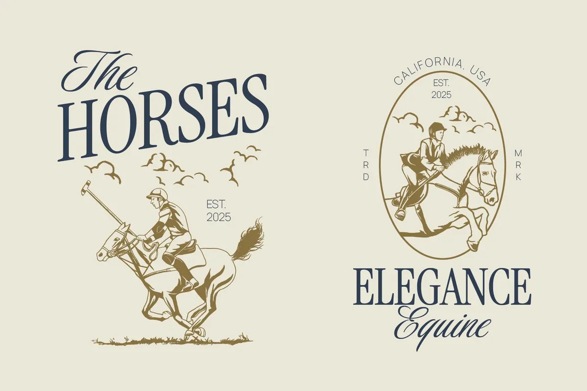 Equestrian Heritage Graphic Pack