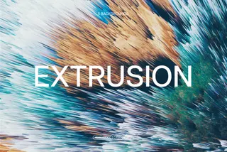 Abstract 3D Extrusion Backgrounds