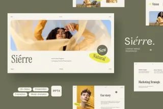 Sierre - Interactive Company Profile Powerpoint
