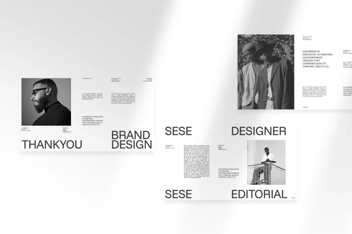 SESE - Brand Fashion Presentation Template