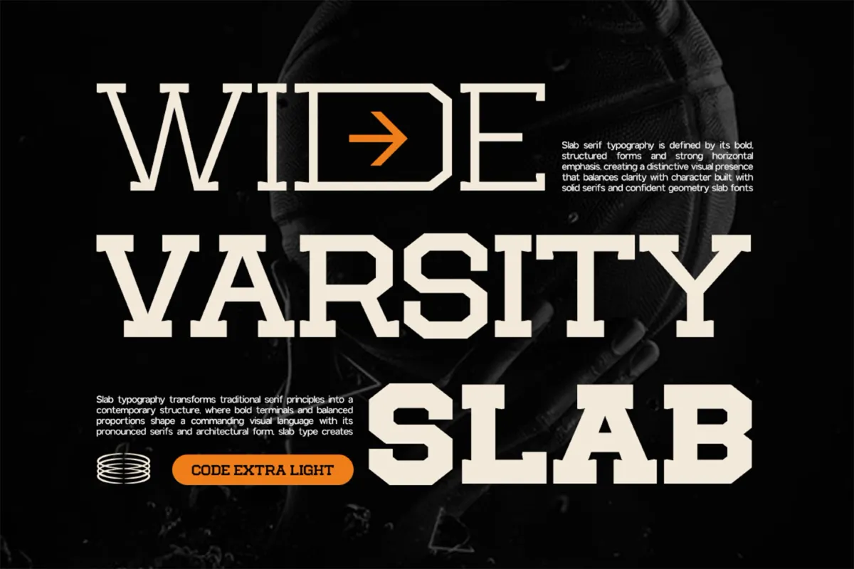 GC Back Ford - Athletic Slab Serif Font