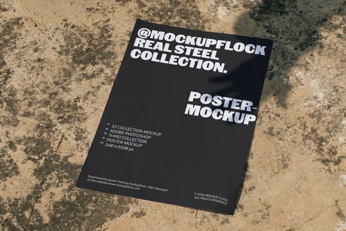 Grunge Poster Mockup