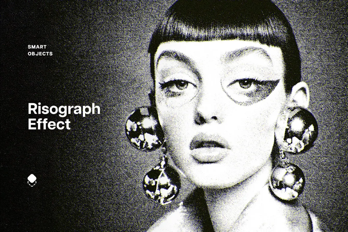 Risograph Photo Effect