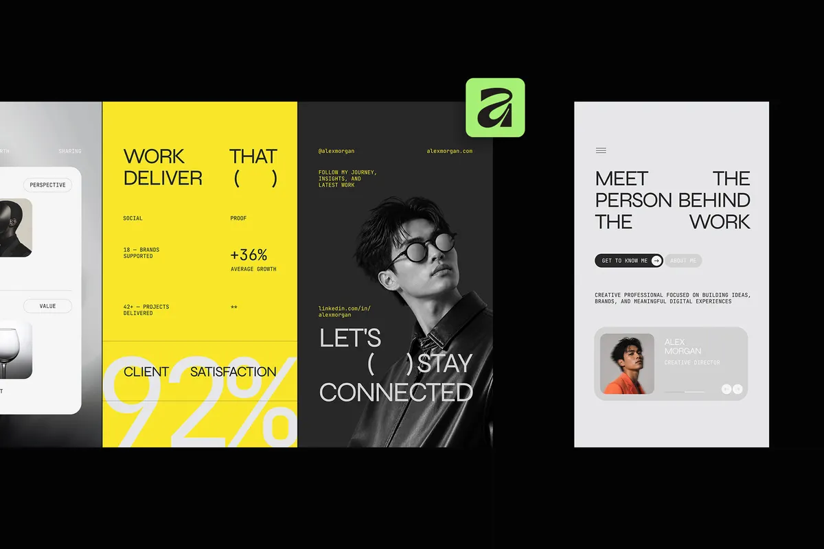 Personal Branding Instagram Canva & Affinity Template