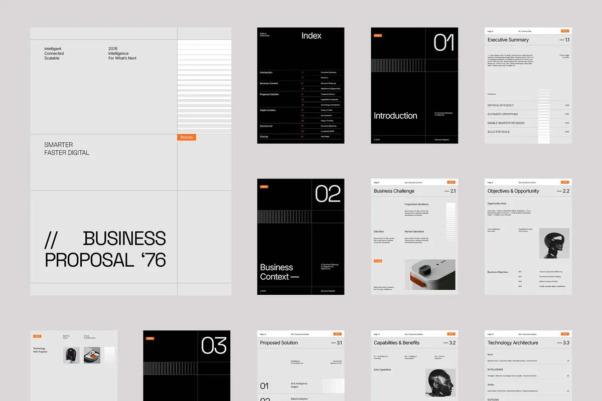 Business Proposal Template - Roosh