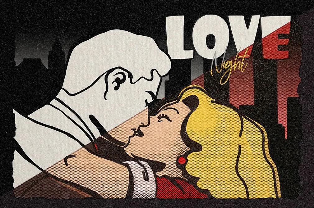 Vintage Comics: Halftone Photoshop Brushes