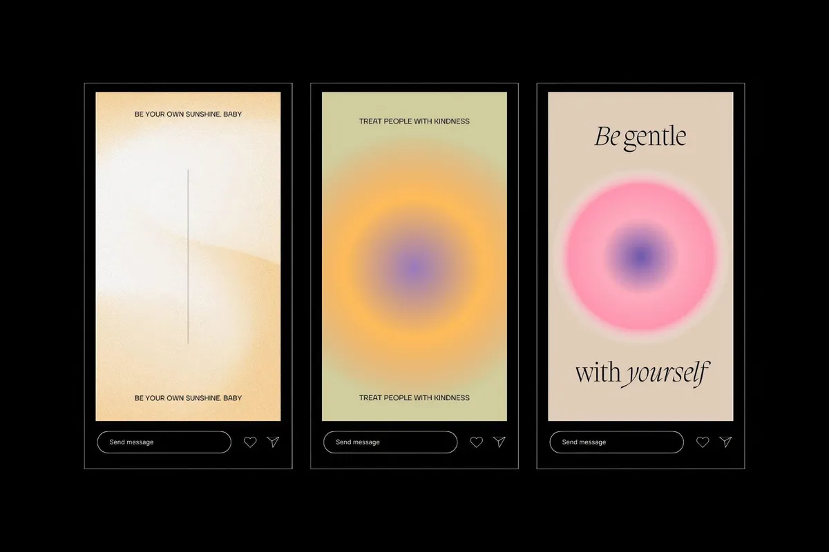 Canva Instagram Gradient Quotes