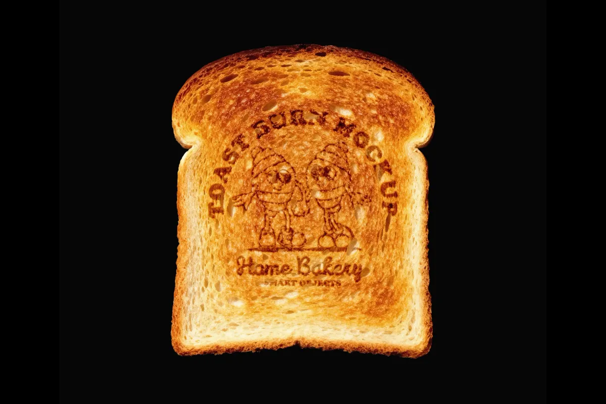 Toast Burn Mockup