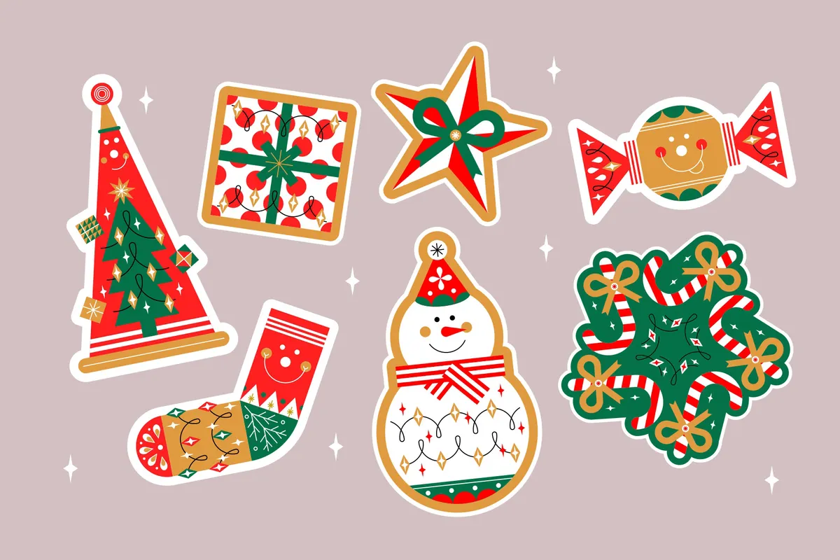 Christmas Sticker Sets