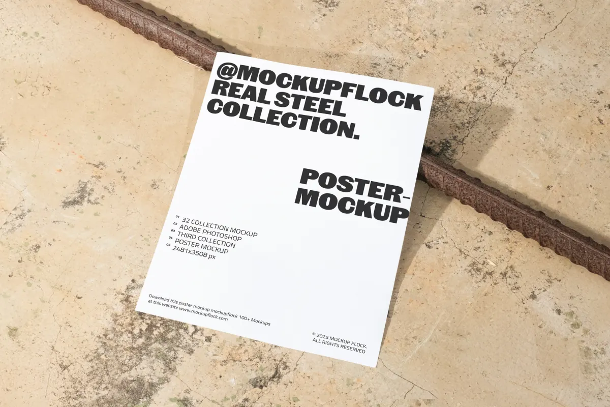 Grunge Poster Mockup