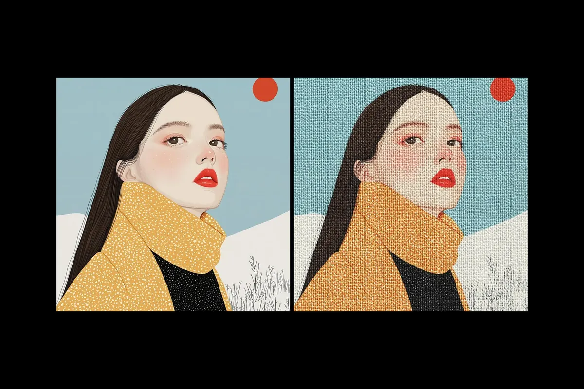 Embroidery Stitch Photo Effect