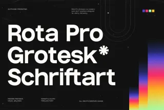 GC Rota Pro - Modern Grotesque Sans Font