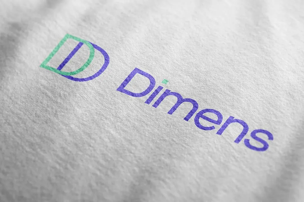 Exquisite Fabric Logo Mockup