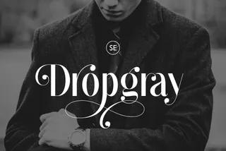 Dropgray Sans Serif Font