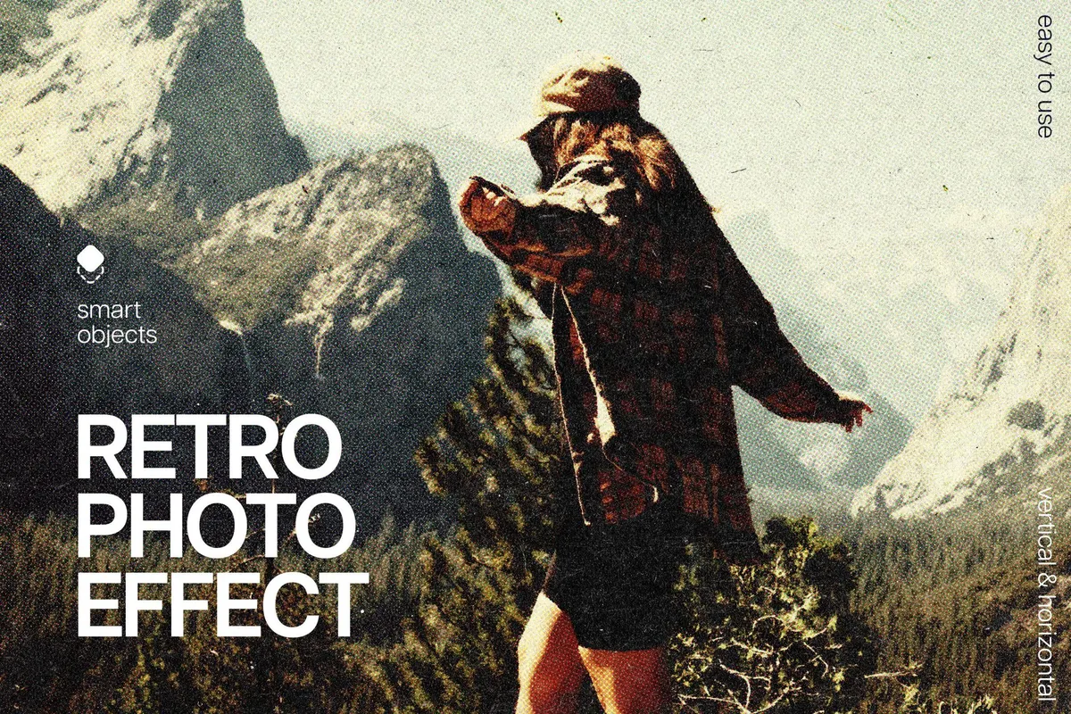 Retro Printed Photo Effect