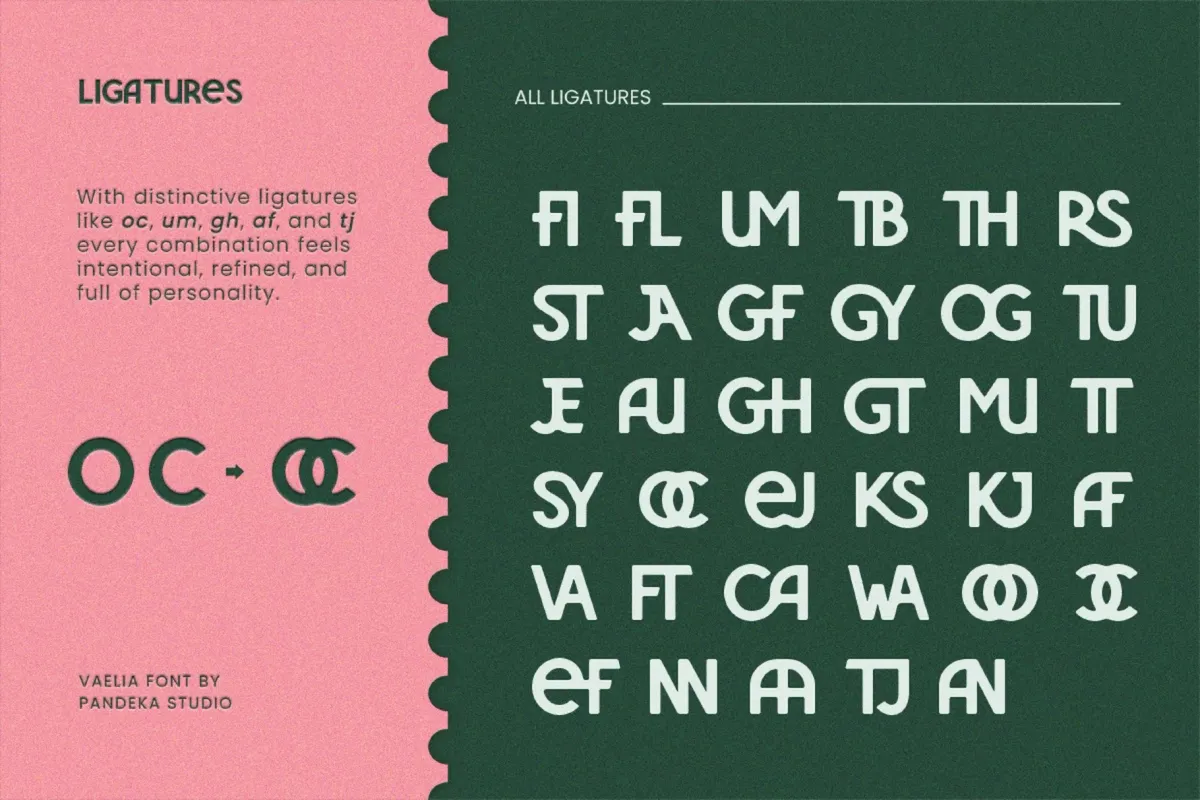 Vaelia - Elegant & Playful Sans Font