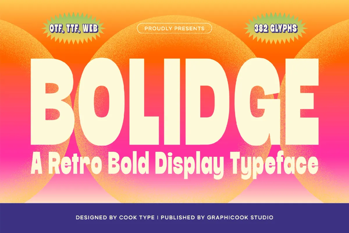 Bolidge Font