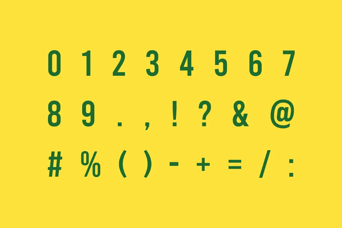 Bebas - Sports Magazine Font