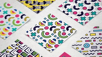 8-bit Memphis Patterns Pack