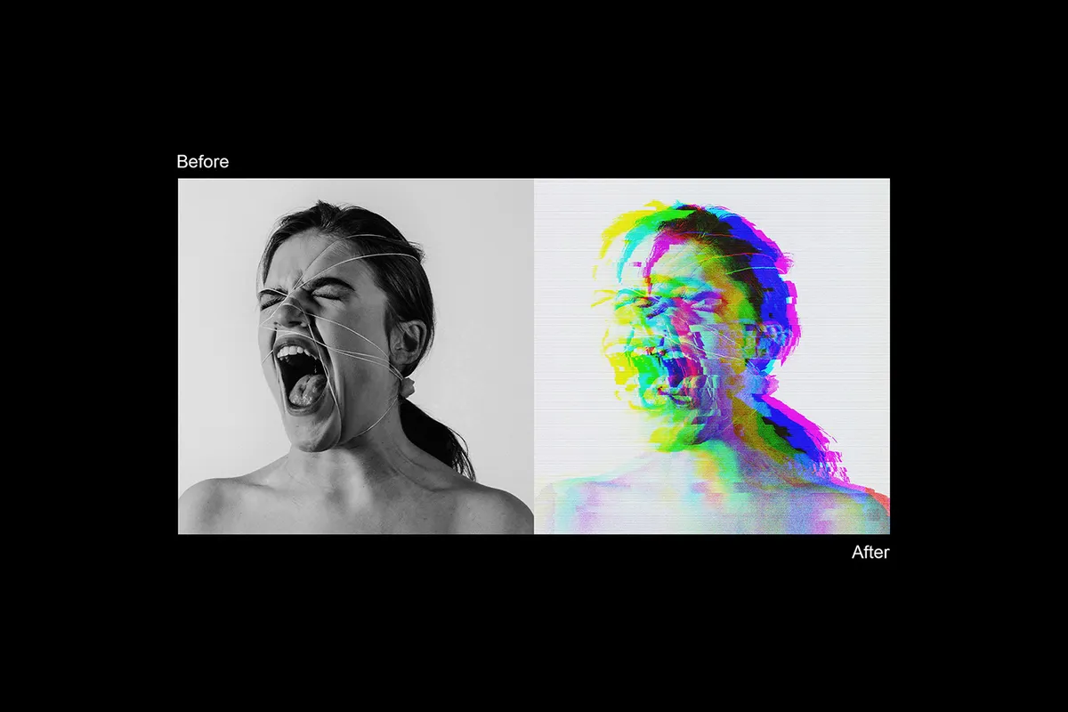 Classic Glitch Effects Collection