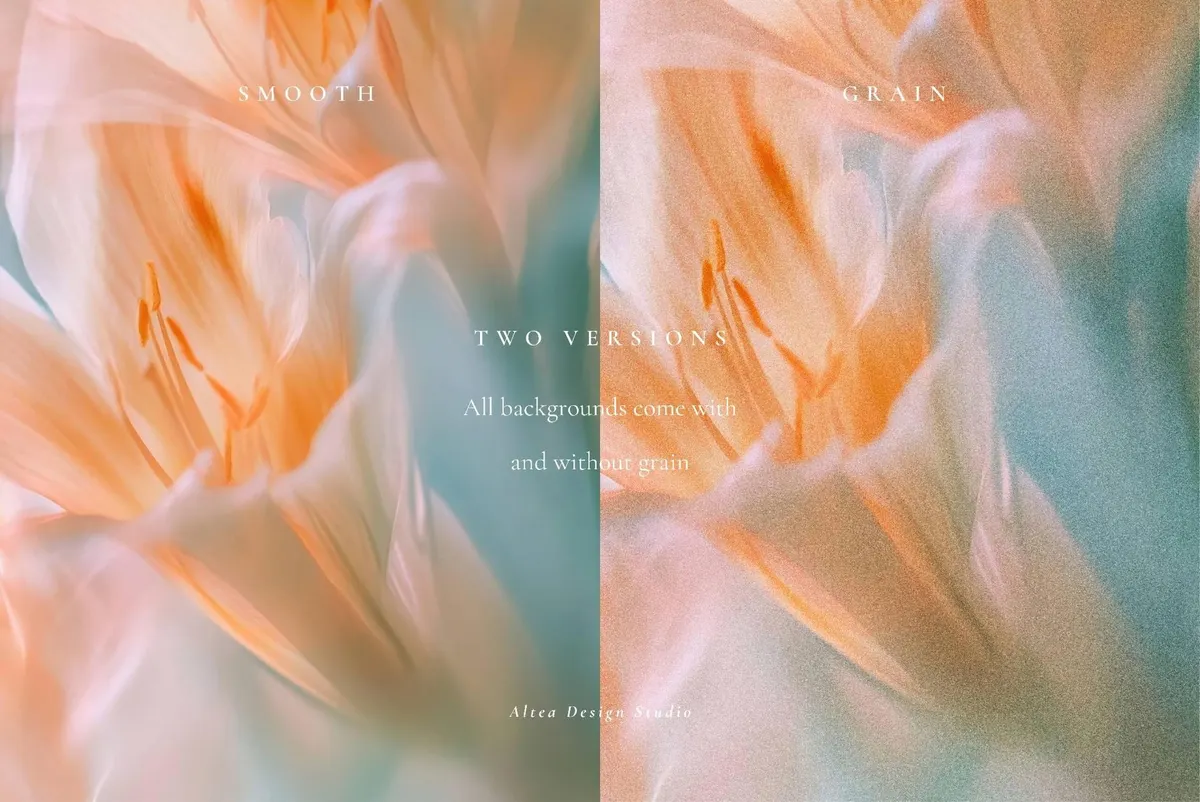 Aesthetic Blurry Floral Backgrounds