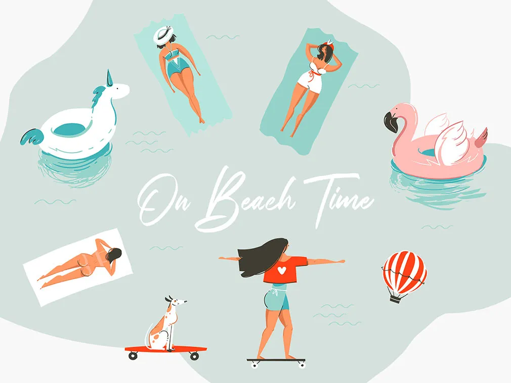 Summer Child Graphics Set