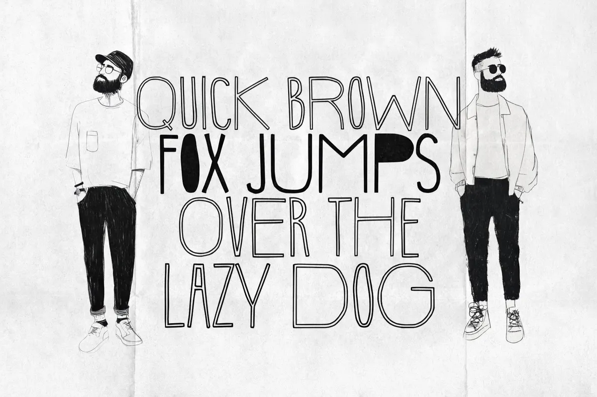 Skinny Pop Doodle Font