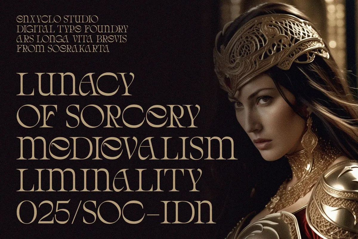 AQREAMIG — Modern Luxury Serif Font
