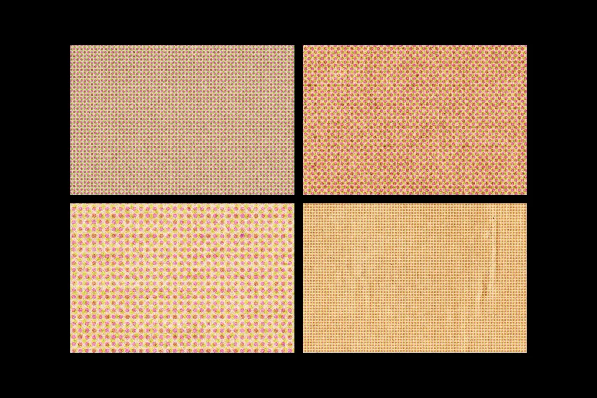 Retro Halftone Overlay Textures