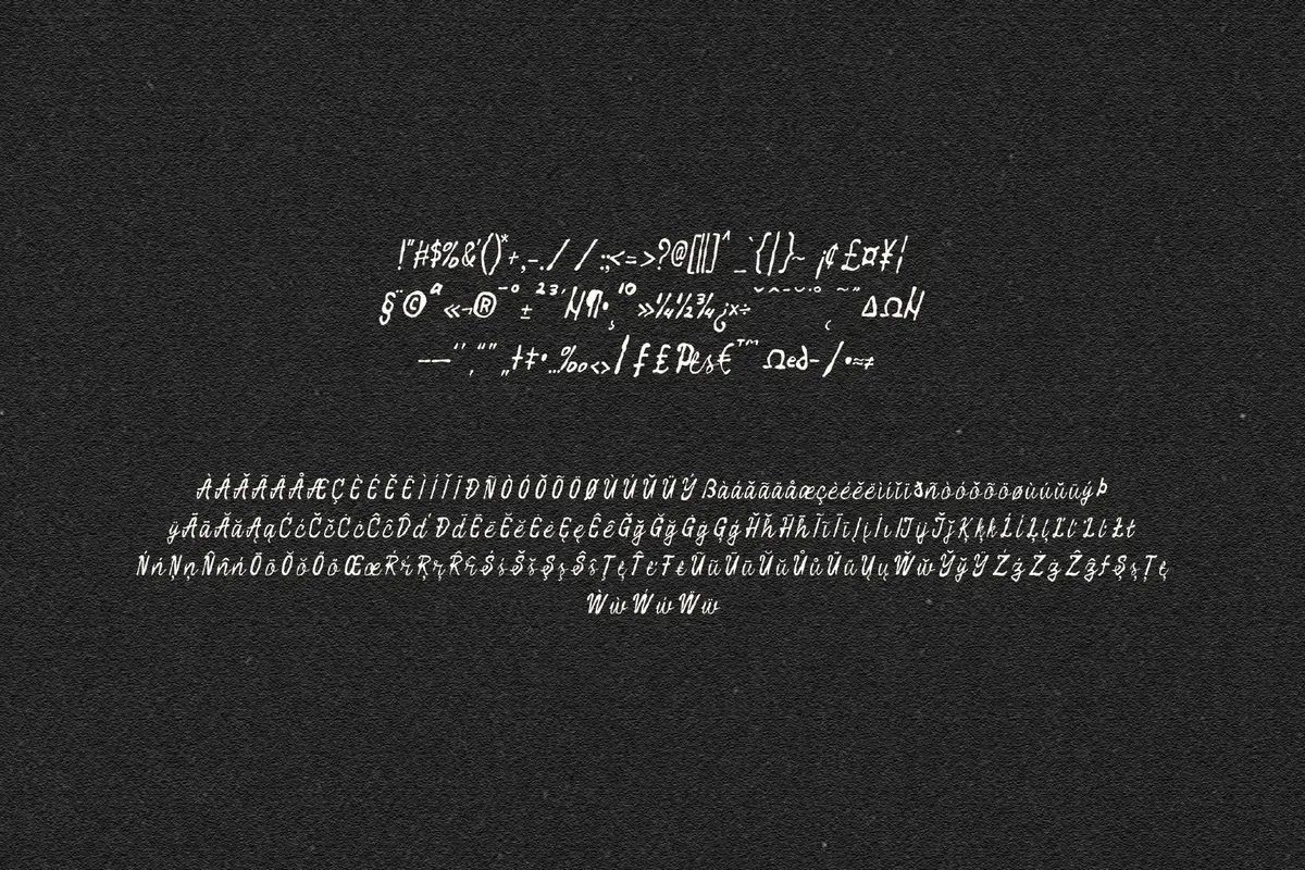 Midnight Waves - Handwritten Script Font
