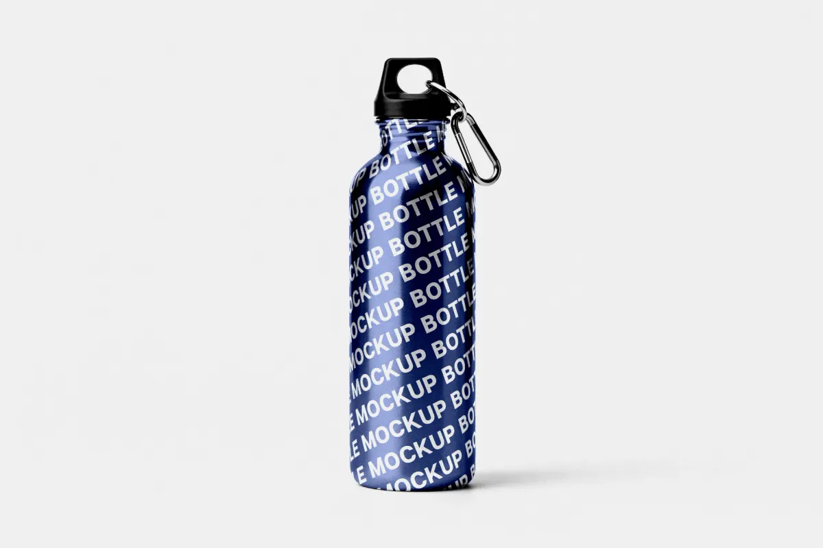 Sports Water Bottle Mockup