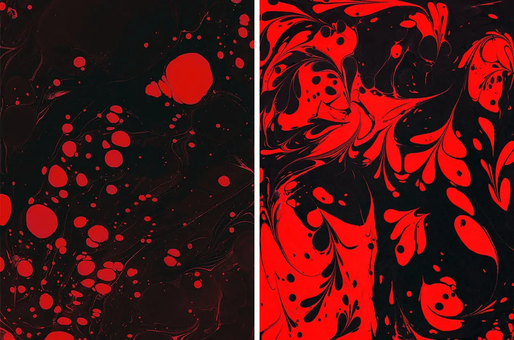 Ebru Marbling Textures