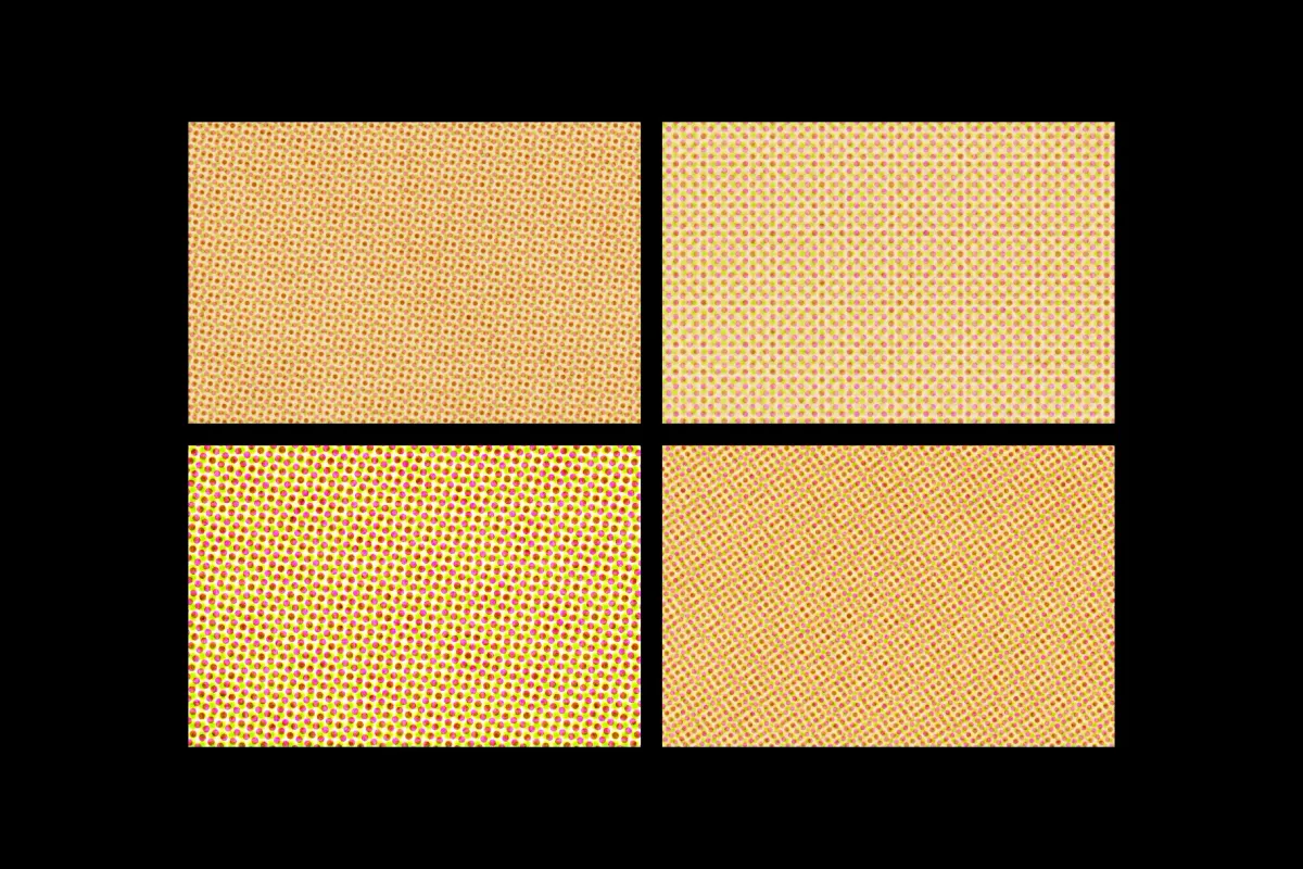 Vintage Halftone Textures Pack