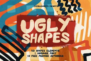 Ugly Shapes: Abstract Art Set