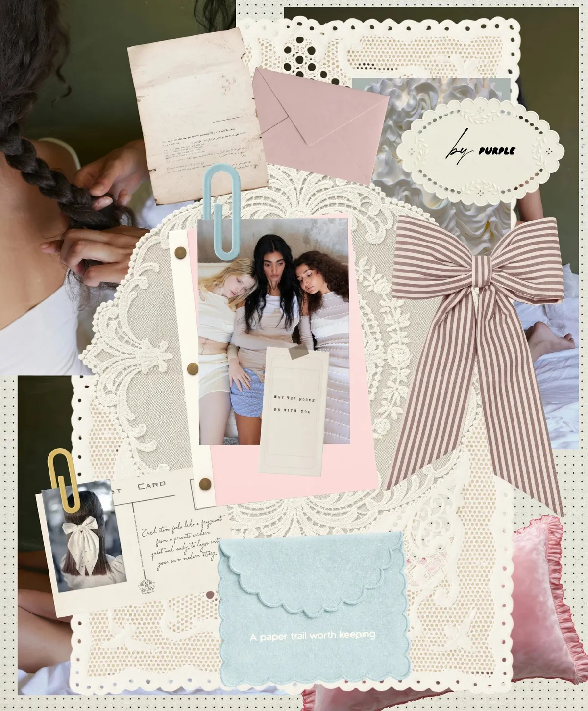 Soft Files: Minimal Archive Collage