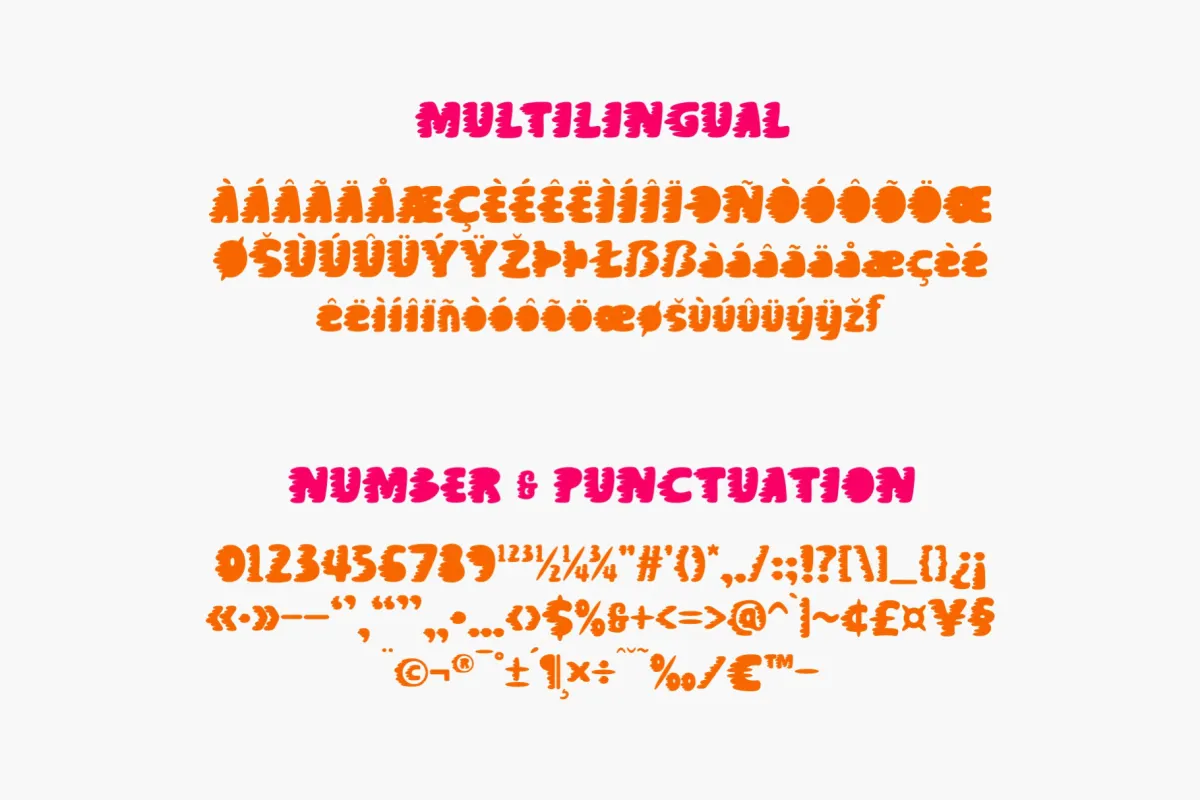 Breezy Chunk - Playful Chunky Display Font