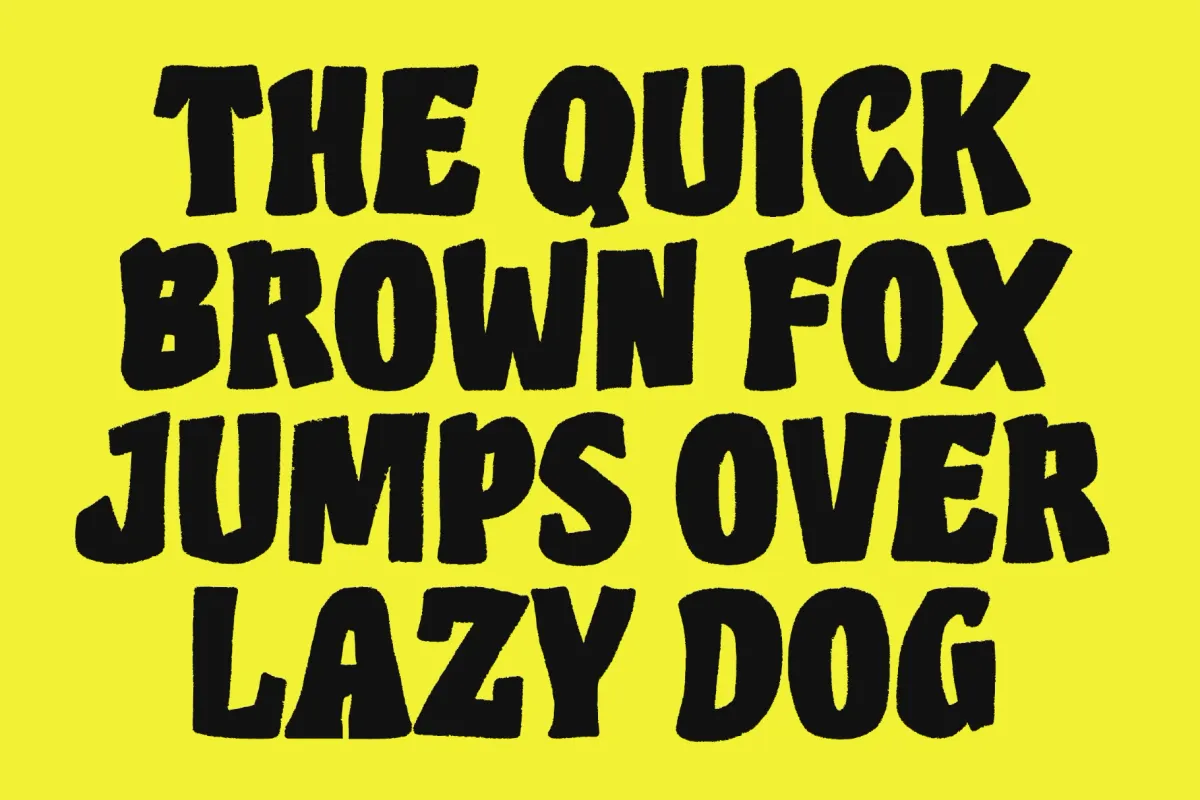 Bros Pops – Chunky Bold Display Font