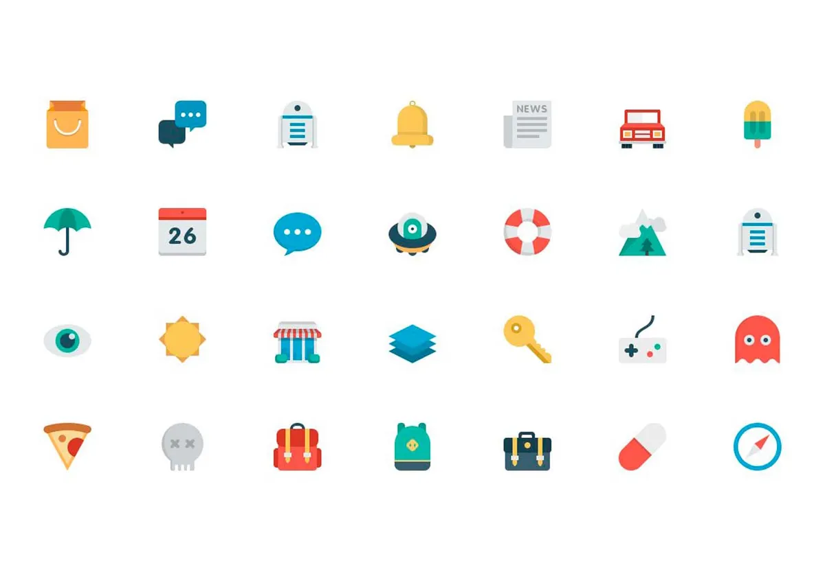 Smallicons: Vector Icons Set